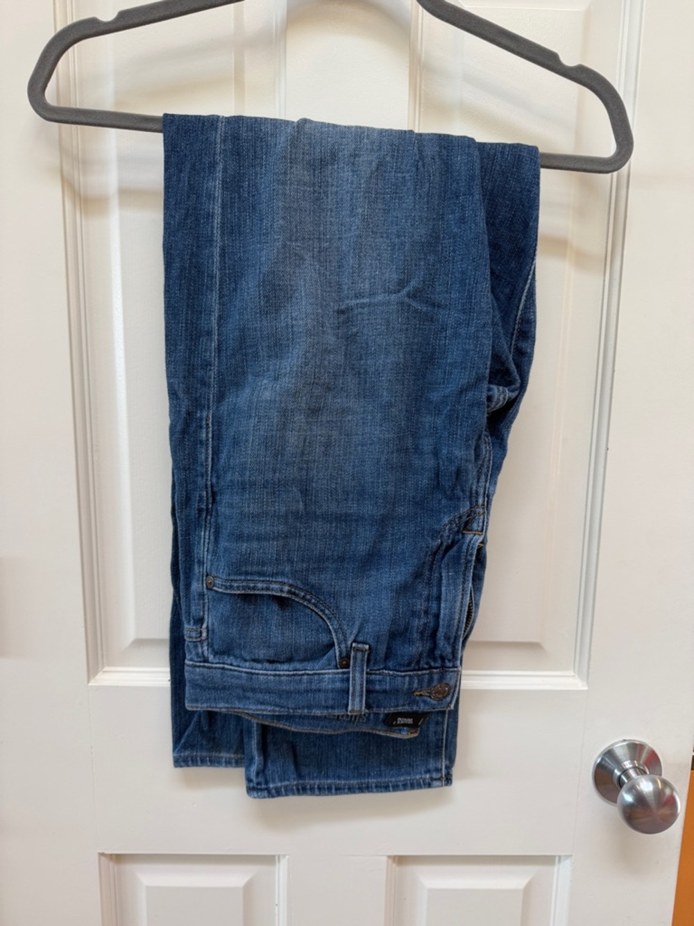 7 For All Mankind Slimmy Mid-Blue Denim Jeans